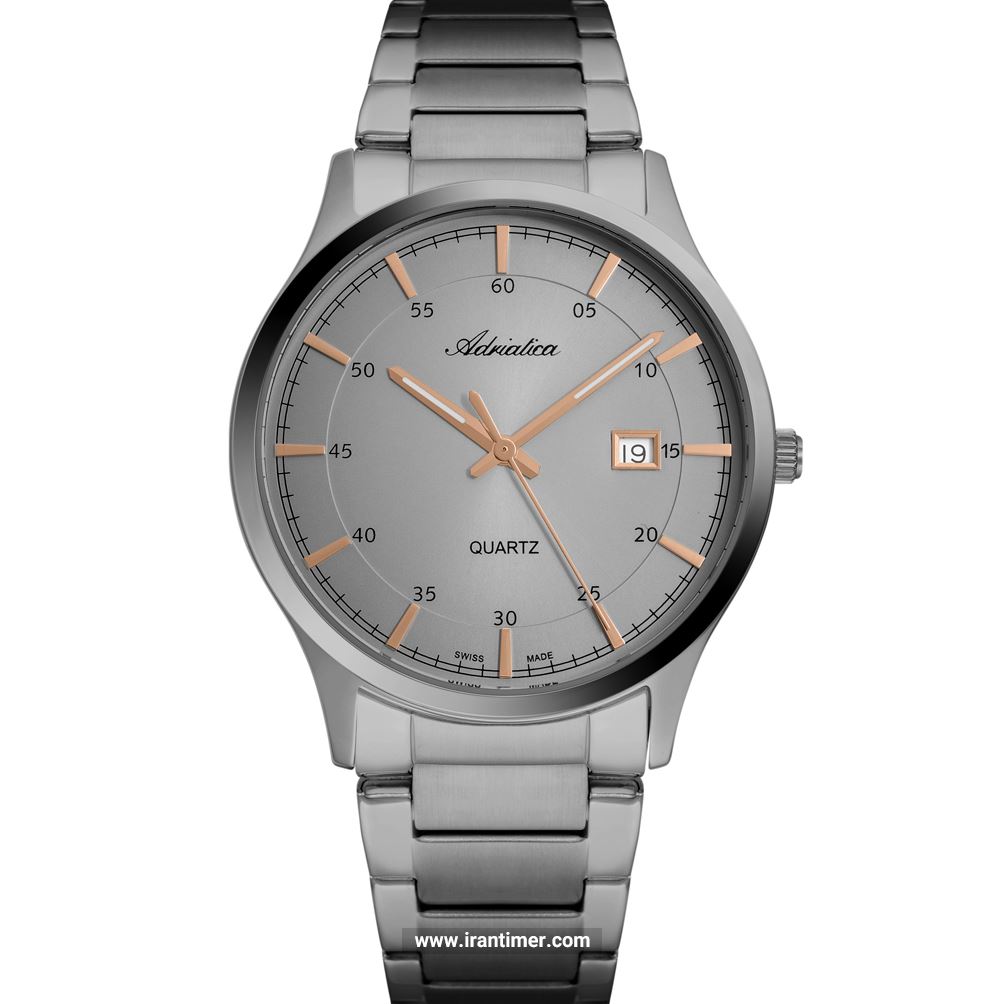 قیمت و خرید ساعت مچی مردانه آدریاتیکا(ADRIATICA) مدل A8302.S1R7Q کلاسیک | اورجینال و اصلی