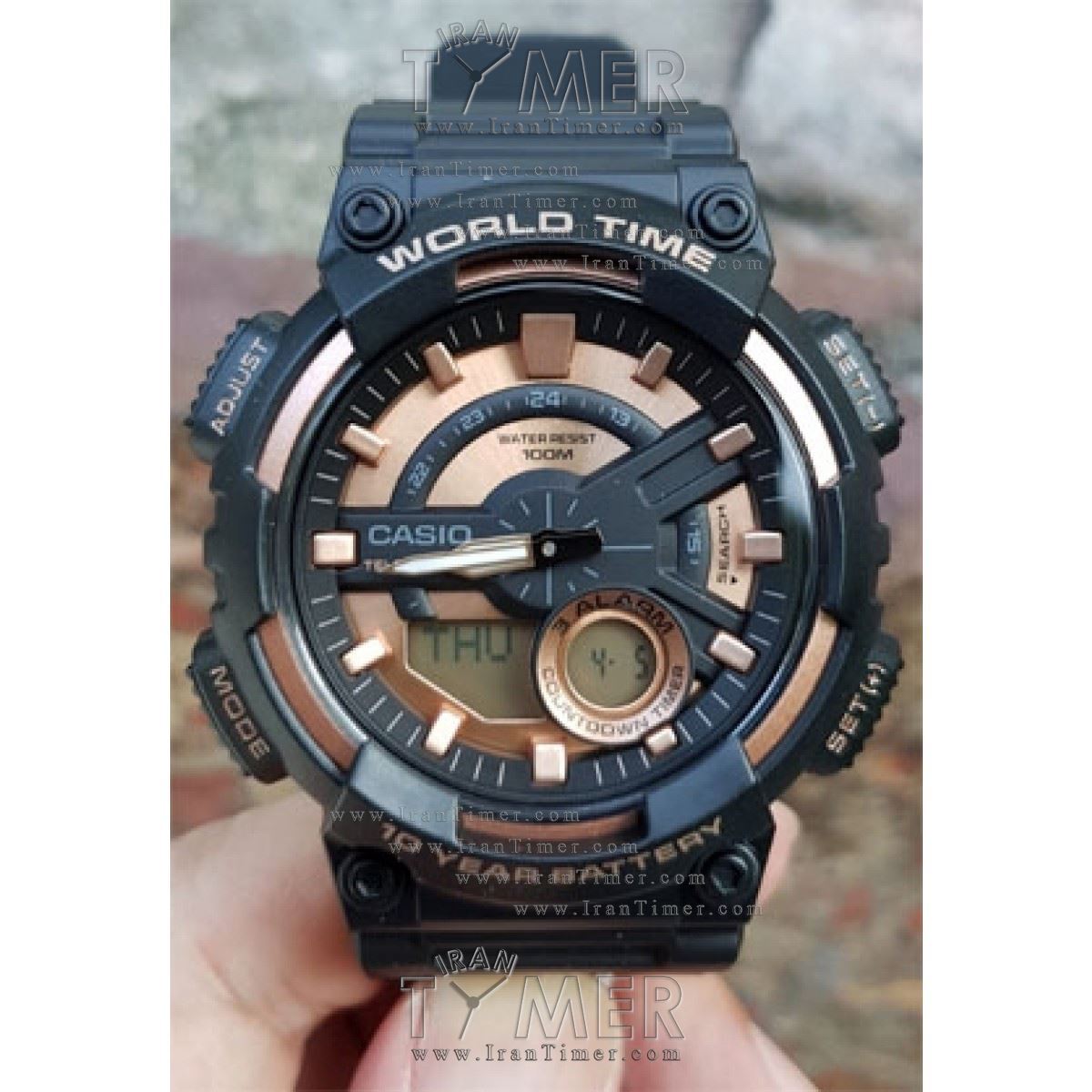 قیمت و خرید ساعت مچی مردانه کاسیو (CASIO) جنرال مدل AEQ-110W-1A3VDF اسپرت | اورجینال و اصلی