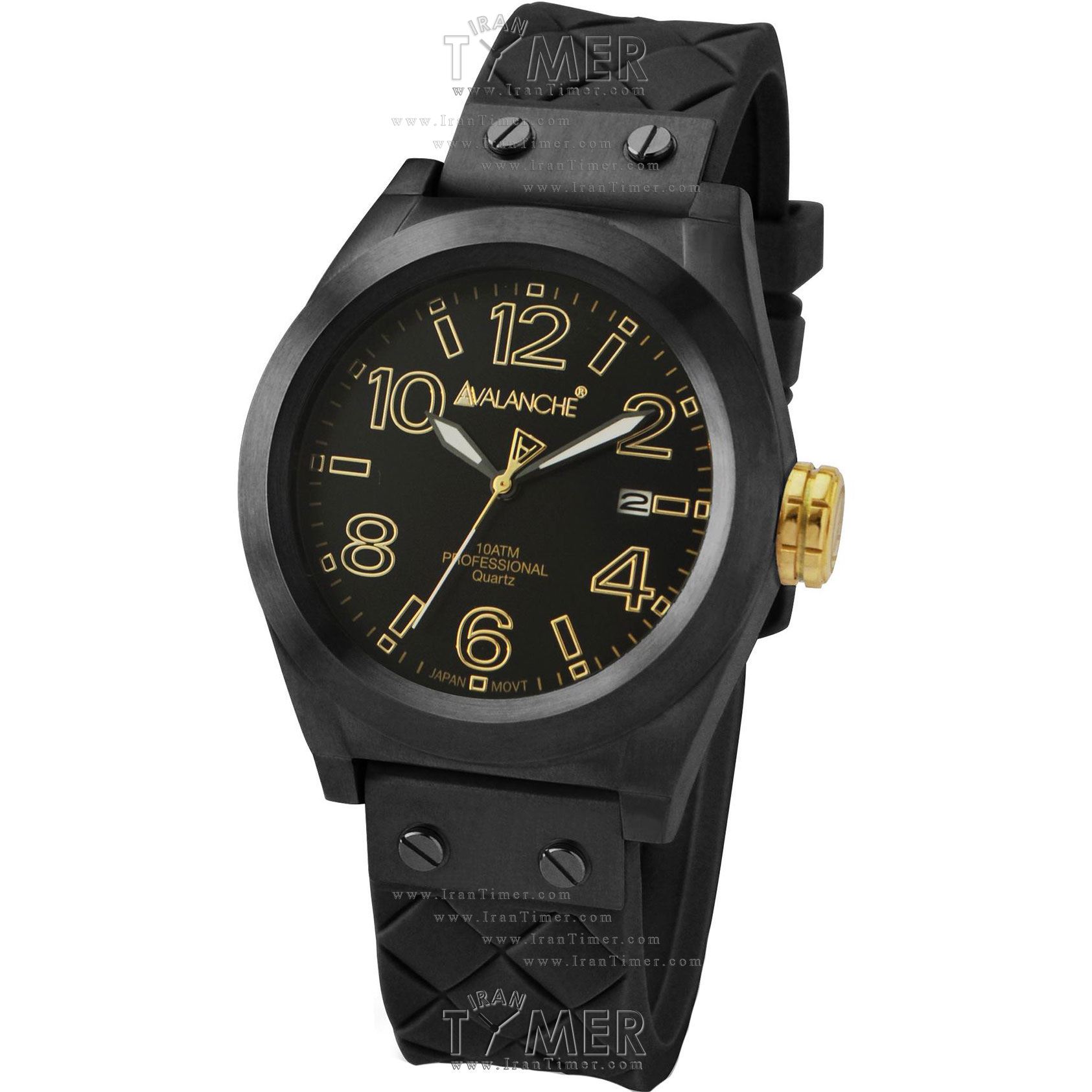 قیمت و خرید ساعت مچی زنانه اولانچ(AVALANCHE) مدل AV1028BKBK اسپرت | اورجینال و اصلی