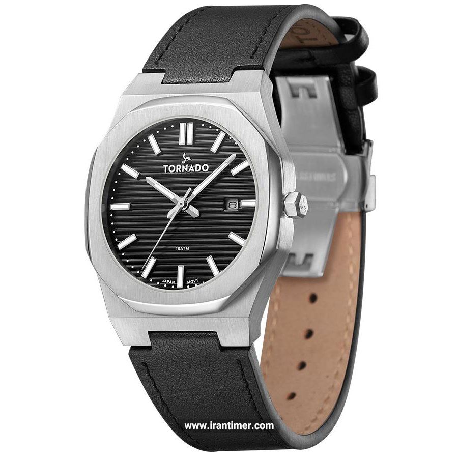 قیمت و خرید ساعت مچی مردانه تورنادو(Tornado) مدل T22002-SLBB کلاسیک | اورجینال و اصلی