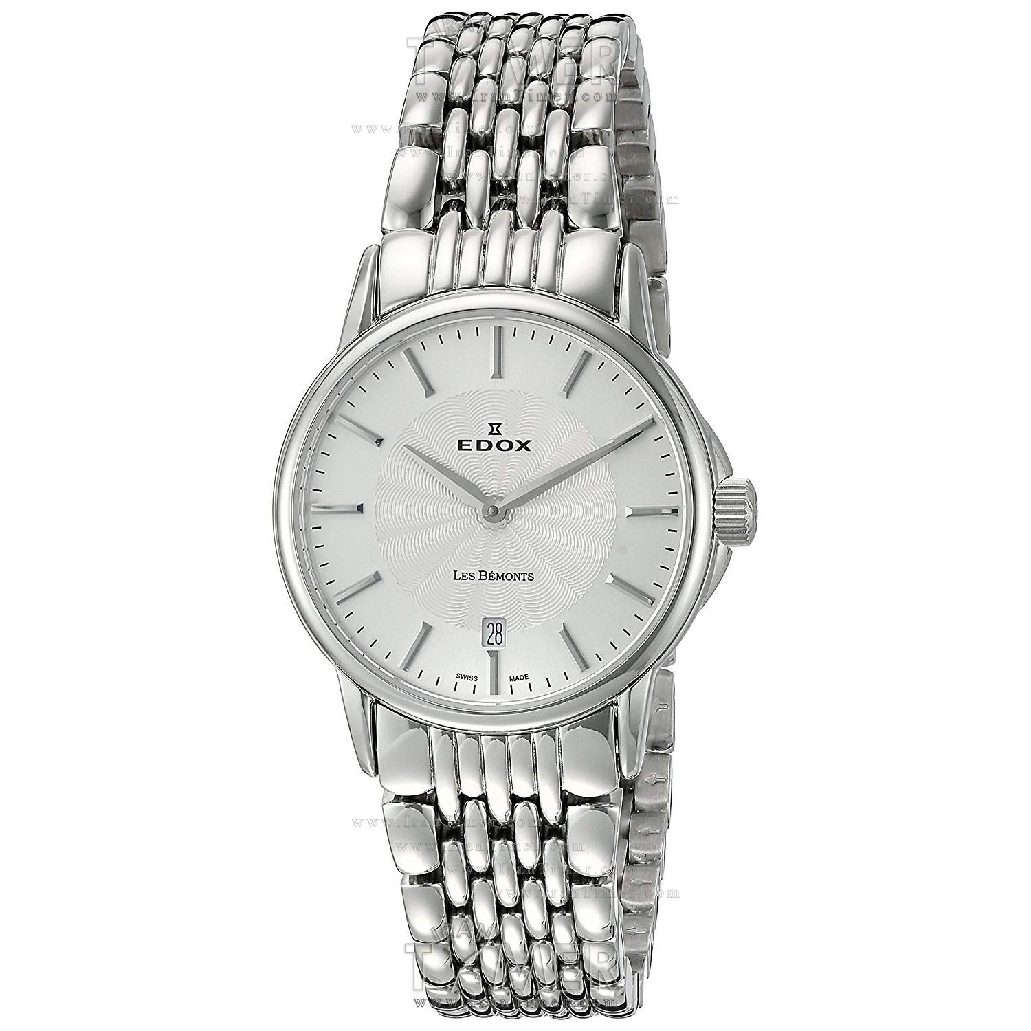 قیمت و خرید ساعت مچی زنانه ادُکس(EDOX) مدل 570013MNAIN کلاسیک | اورجینال و اصلی