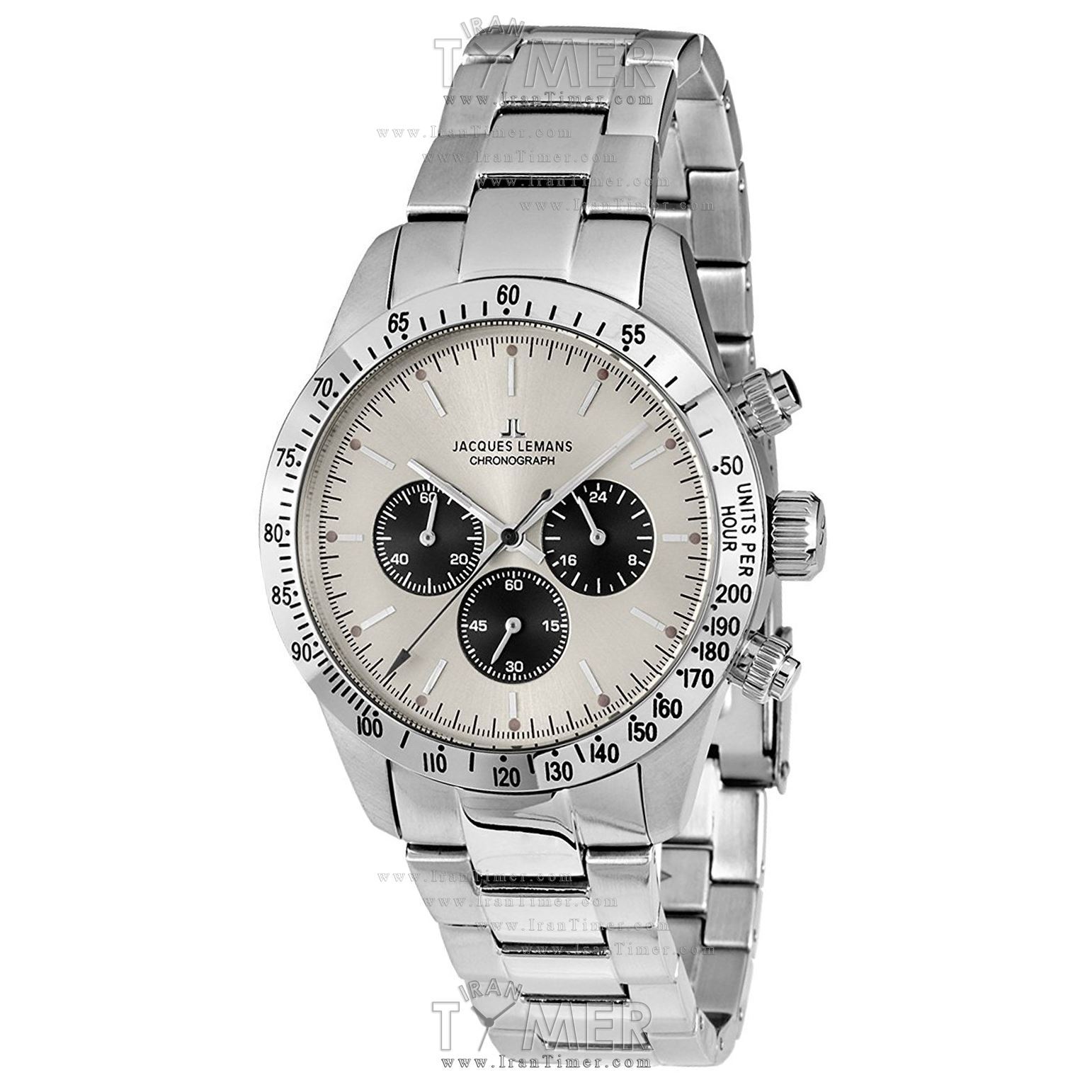 قیمت و خرید ساعت مچی مردانه ژاک لمن(JACQUES LEMANS) مدل N-1557D کلاسیک | اورجینال و اصلی