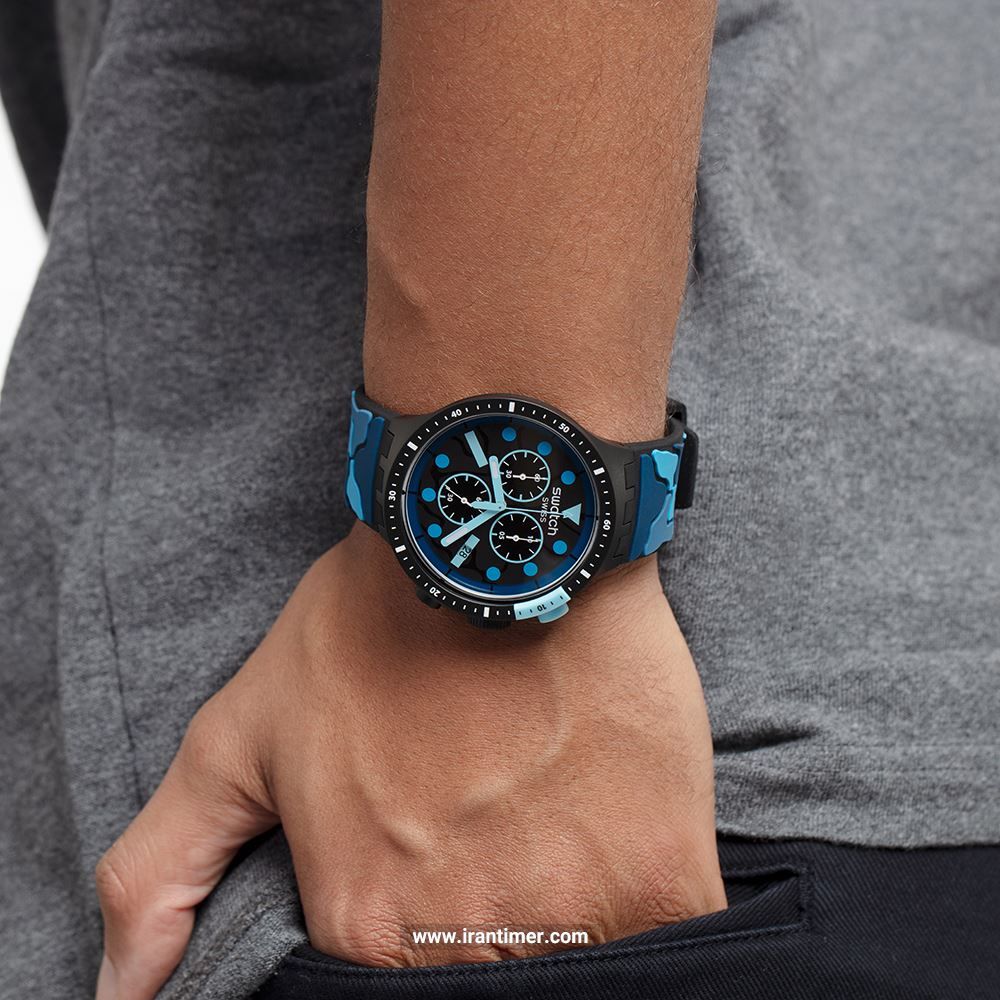 قیمت و خرید ساعت مچی مردانه سواچ(SWATCH) مدل SB02B408 اسپرت | اورجینال و اصلی