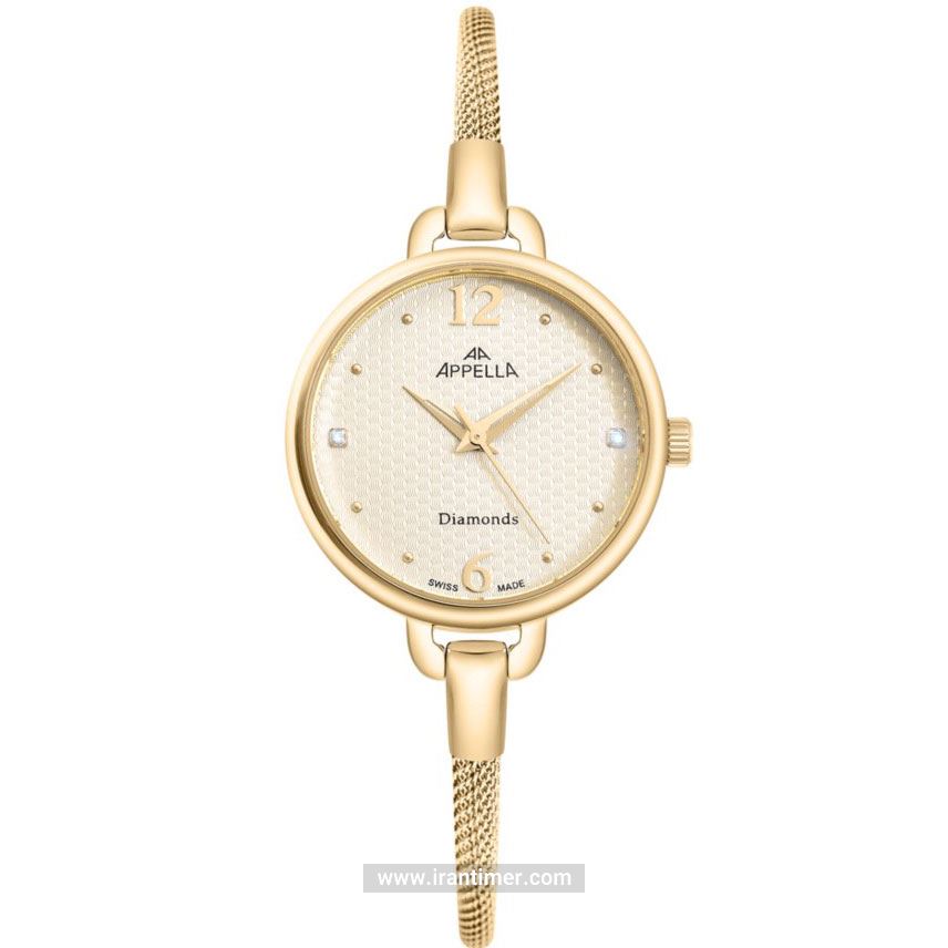 قیمت و خرید ساعت مچی زنانه اپلا(APPELLA) مدل L50003.1171DQ کلاسیک فشن | اورجینال و اصلی