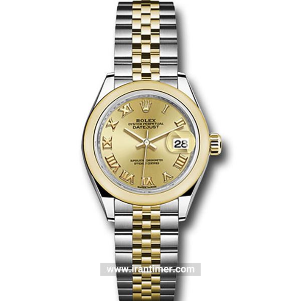 قیمت و خرید ساعت مچی زنانه رولکس(Rolex) مدل 279163 chrj Gold کلاسیک | اورجینال و اصلی