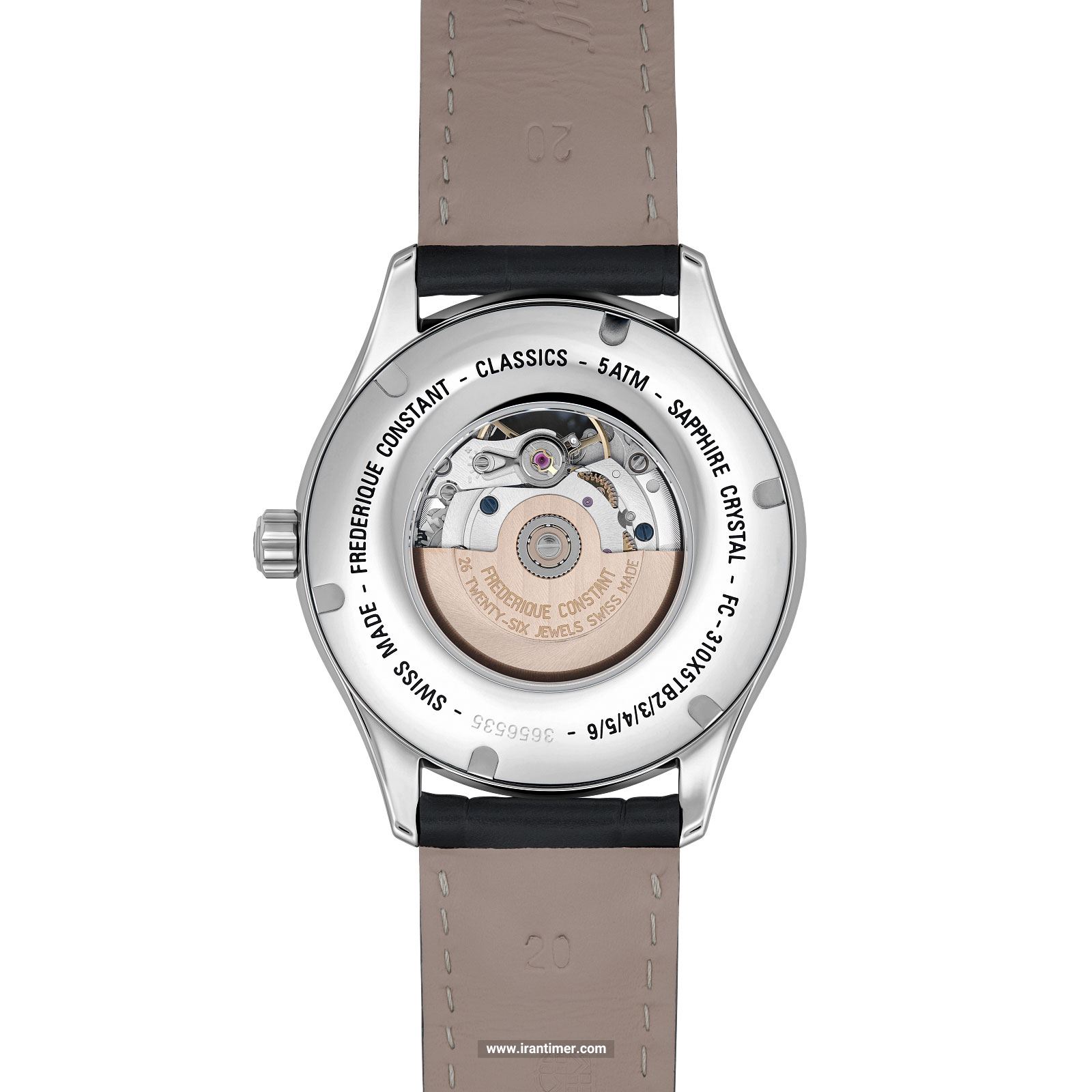 قیمت و خرید ساعت مچی مردانه فردریک کنستانت(FREDERIQUE CONSTANT) مدل FC-310MCK5B6 کلاسیک | اورجینال و اصلی