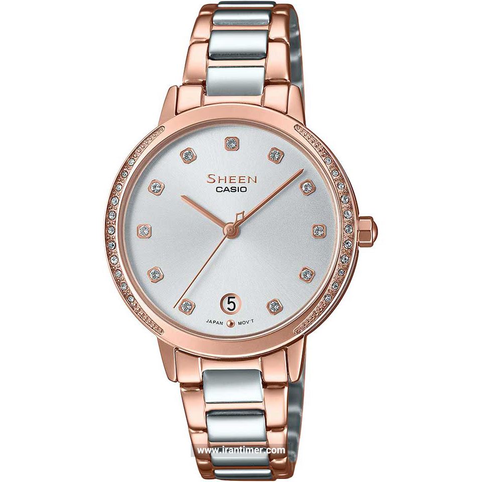 قیمت و خرید ساعت مچی زنانه کاسیو (CASIO) شین مدل SHE-4056SPG-7AUDF کلاسیک | اورجینال و اصلی