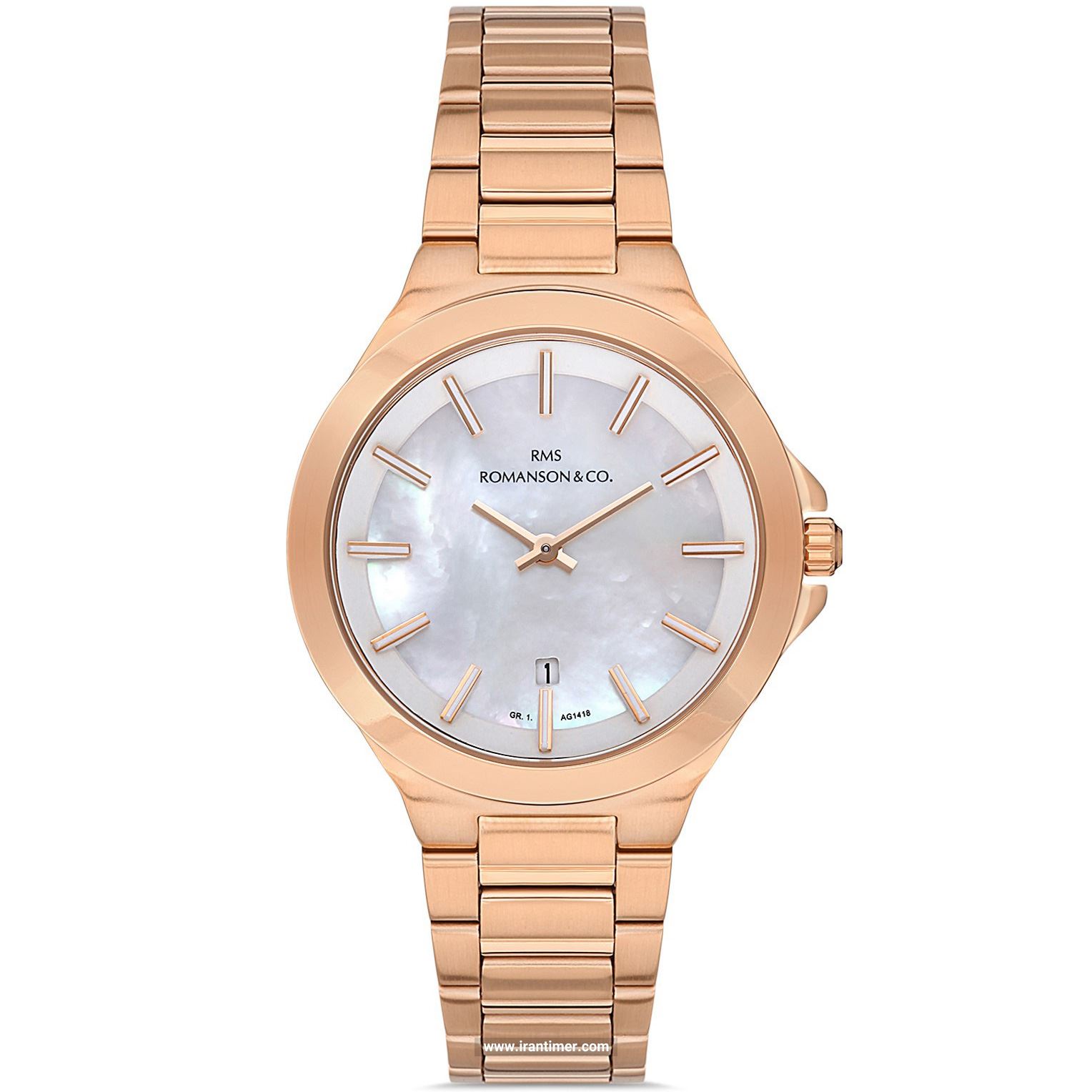قیمت و خرید ساعت مچی زنانه آر ام اس زیمستر(RMS ZEITMEISTER) مدل GR.1.AG1418.01 کلاسیک | اورجینال و اصلی