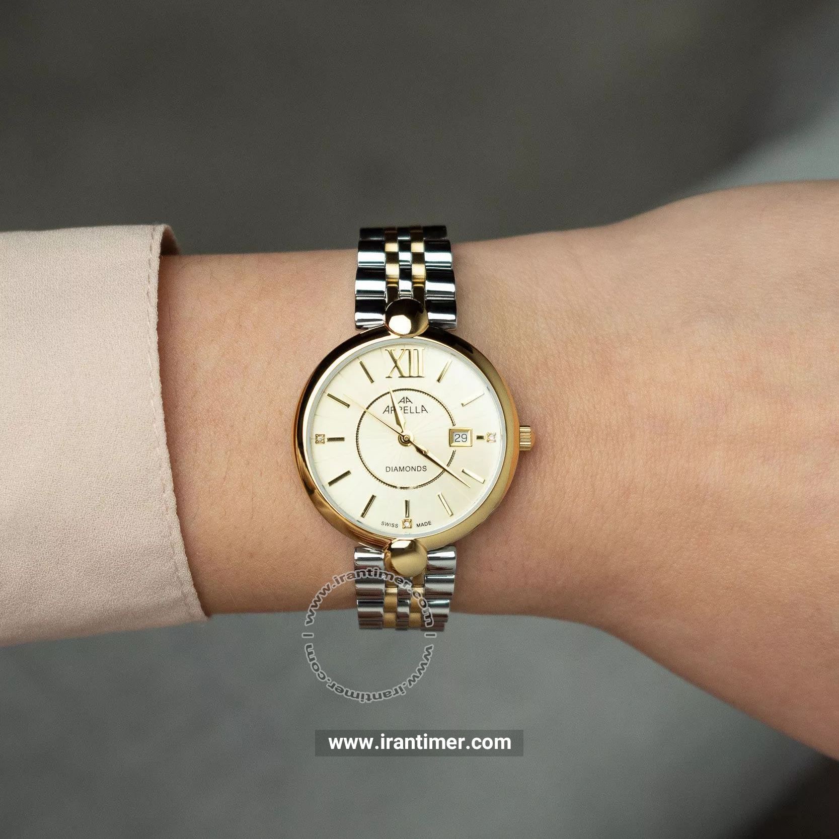 قیمت و خرید ساعت مچی زنانه اپلا(APPELLA) مدل L50011.2161DQ کلاسیک | اورجینال و اصلی