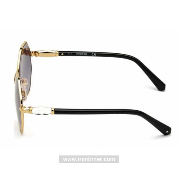 قیمت و خرید عینک آفتابی زنانه کلاسیک (SWAROVSKI) مدل SK 0259 30B 55 | اورجینال و اصلی