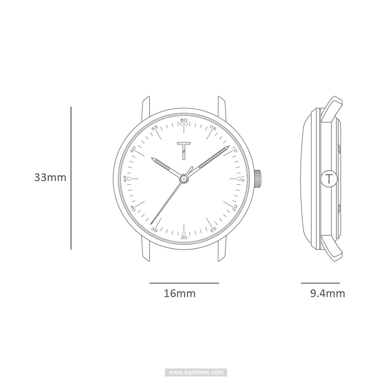 قیمت و خرید ساعت مچی زنانه تیلور(TYLOR) مدل TLAK002 کلاسیک | اورجینال و اصلی