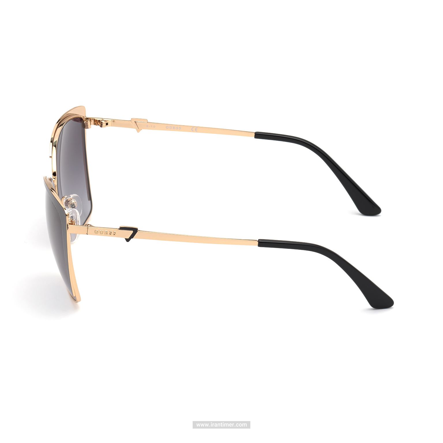 قیمت و خرید عینک آفتابی زنانه کلاسیک (guess) مدل GU 7743 01B 59 | اورجینال و اصلی