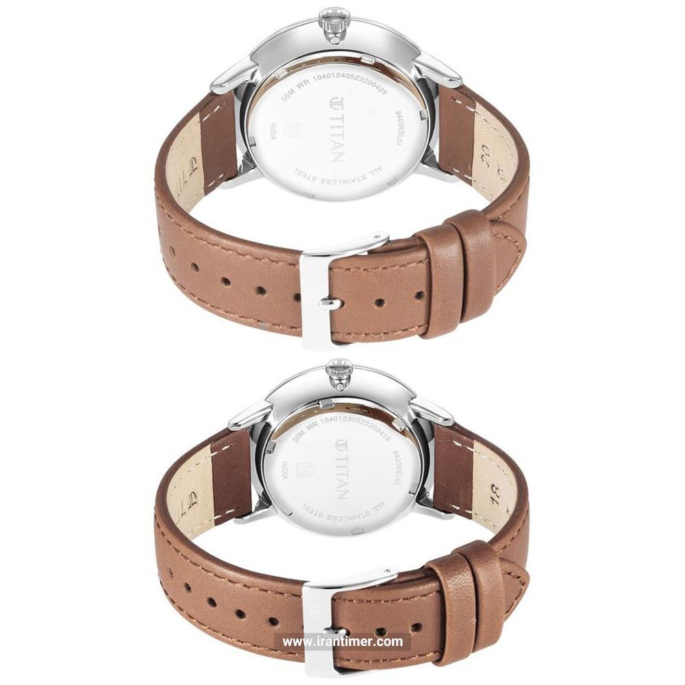 قیمت و خرید ساعت مچی مردانه زنانه تایتِن(TITAN) مدل T9400694206SL01 کلاسیک | اورجینال و اصلی