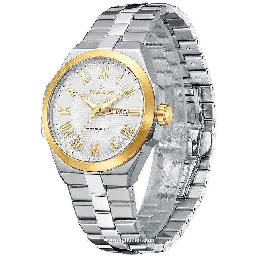 قیمت و خرید ساعت مچی مردانه تورنادو(Tornado) مدل T8007B-SBSWG کلاسیک | اورجینال و اصلی