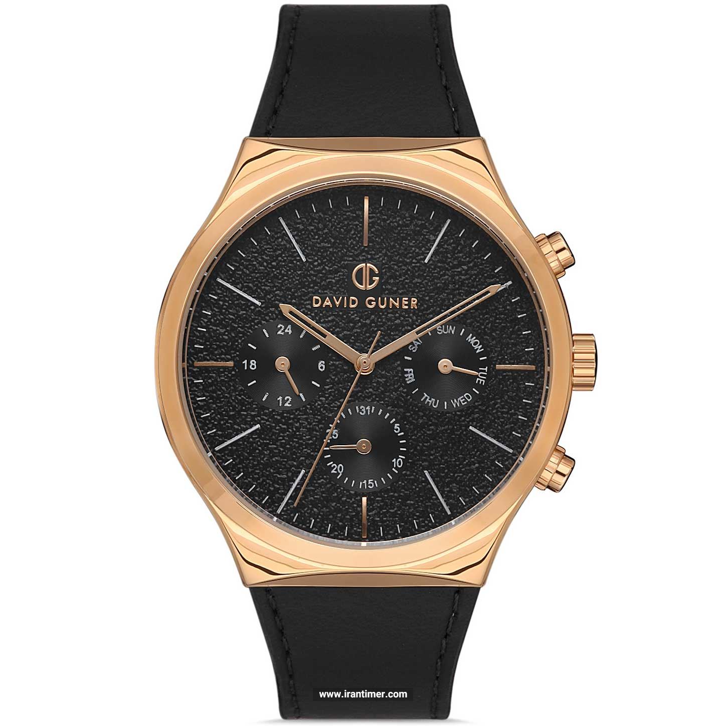 قیمت و خرید ساعت مچی مردانه دیوید گانر(David Guner) مدل DG-8265GB-R2 کلاسیک | اورجینال و اصلی