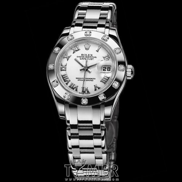 قیمت و خرید ساعت مچی زنانه رولکس(Rolex) مدل RO-80319-bg PEARLMASTER کلاسیک | اورجینال و اصلی