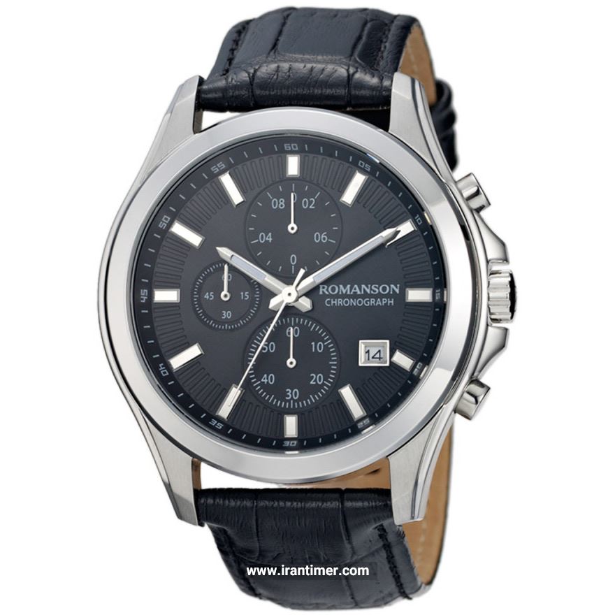 قیمت و خرید ساعت مچی مردانه رومانسون(ROMANSON) مدل TL4247HM1WA32W-BK کلاسیک | اورجینال و اصلی