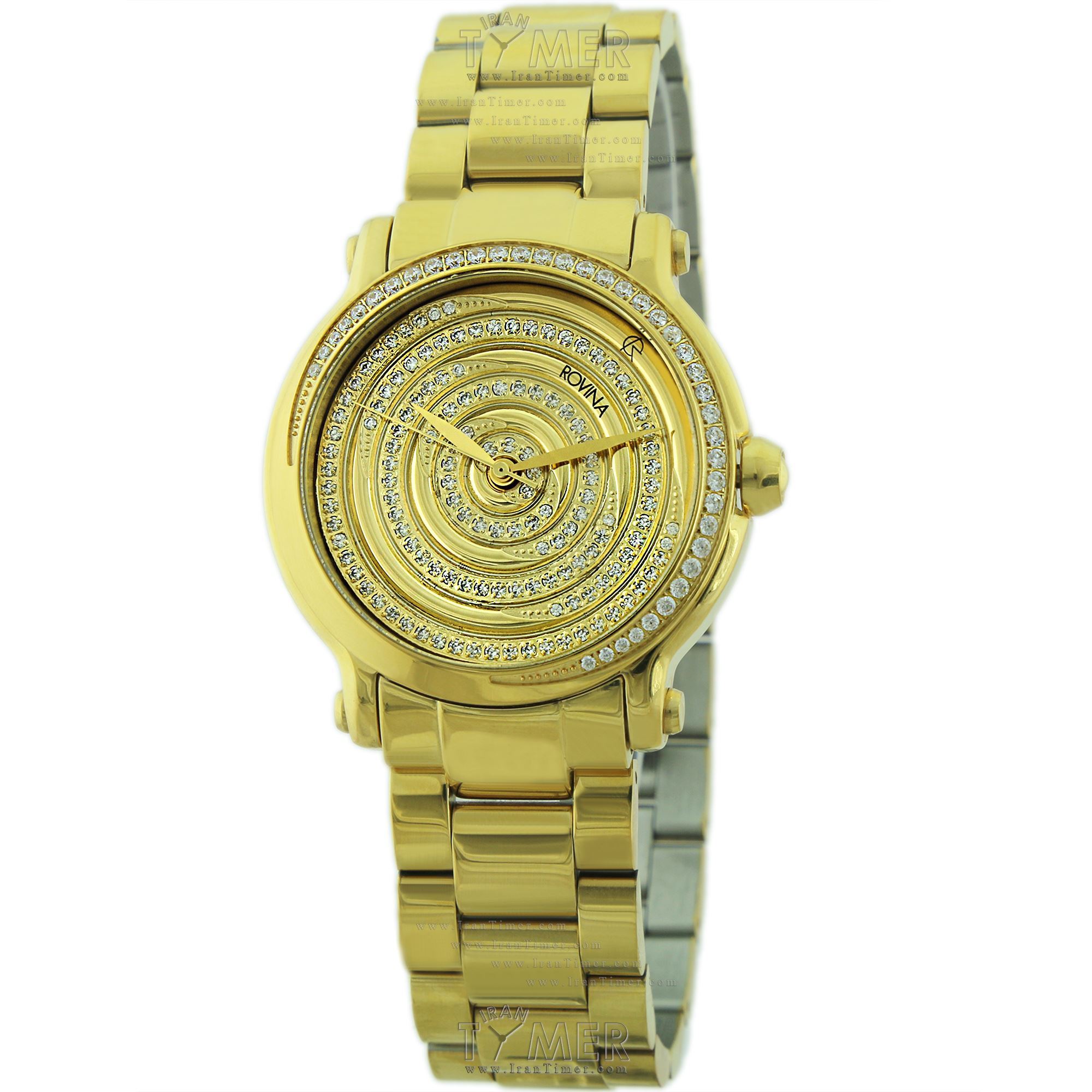 قیمت و خرید ساعت مچی زنانه رُوینا(ROVINA) مدل 22151L3BW فشن | اورجینال و اصلی
