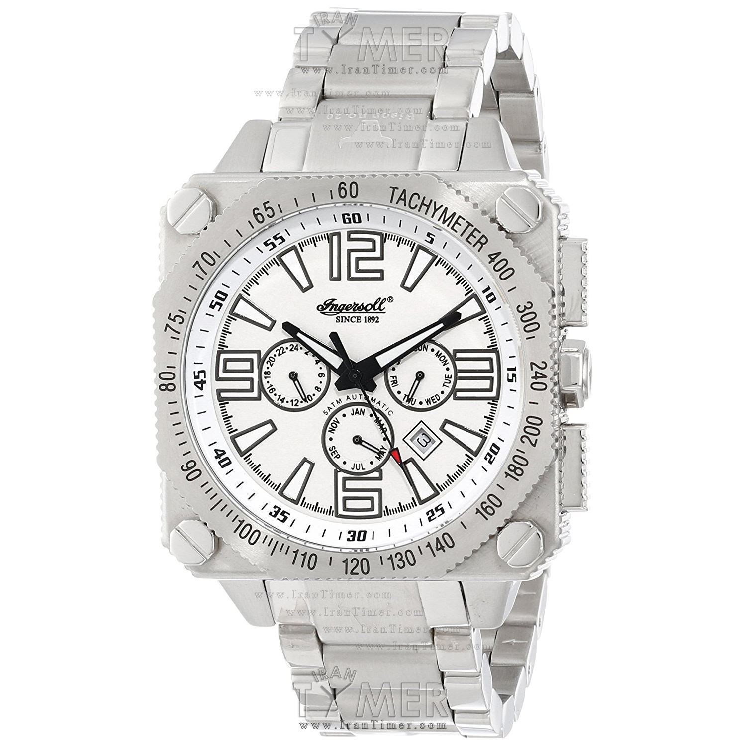 قیمت و خرید ساعت مچی مردانه اینگرسول(INGERSOLL) مدل IN3204SMB کلاسیک اسپرت | اورجینال و اصلی