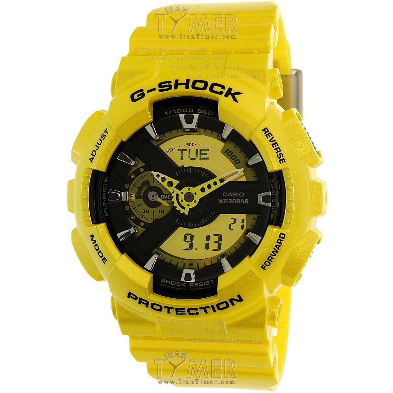 قیمت و خرید ساعت مچی مردانه کاسیو (CASIO) جی شاک مدل GA-110NM-9ADR اسپرت | اورجینال و اصلی