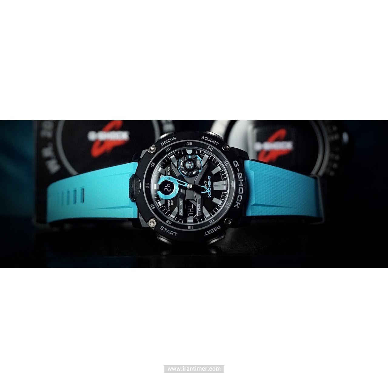 قیمت و خرید ساعت مچی مردانه کاسیو (CASIO) جی شاک مدل GA-2000-1A2DR اسپرت | اورجینال و اصلی