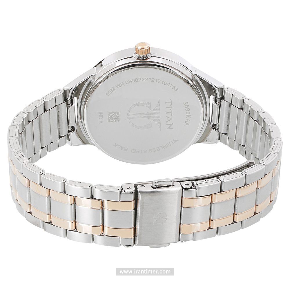 قیمت و خرید ساعت مچی زنانه تایتِن(TITAN) مدل T2590KM01 کلاسیک | اورجینال و اصلی