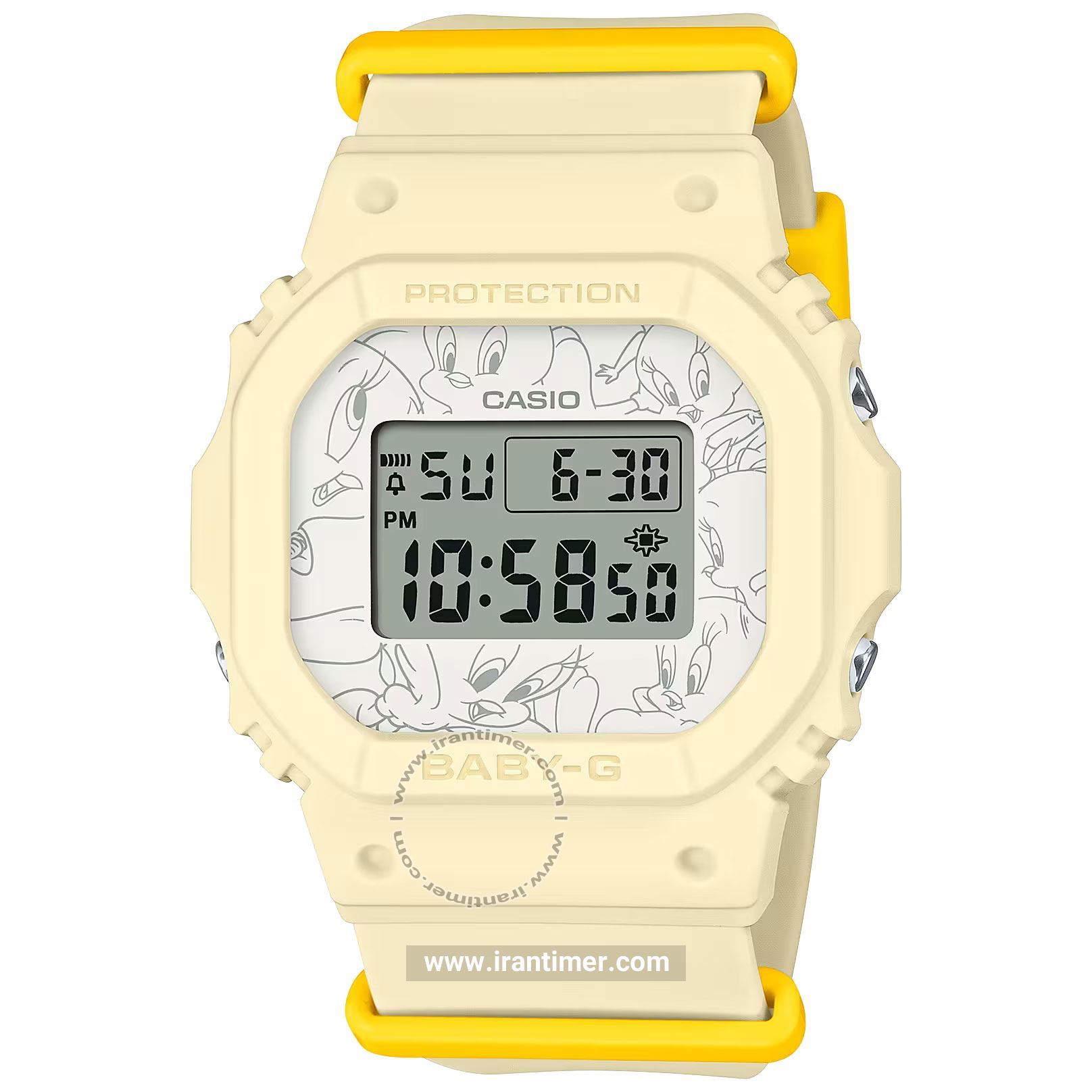 قیمت و خرید ساعت مچی کاسیو (CASIO) بیبی جی مدل BGD-565TW-5 اسپرت | اورجینال و اصلی