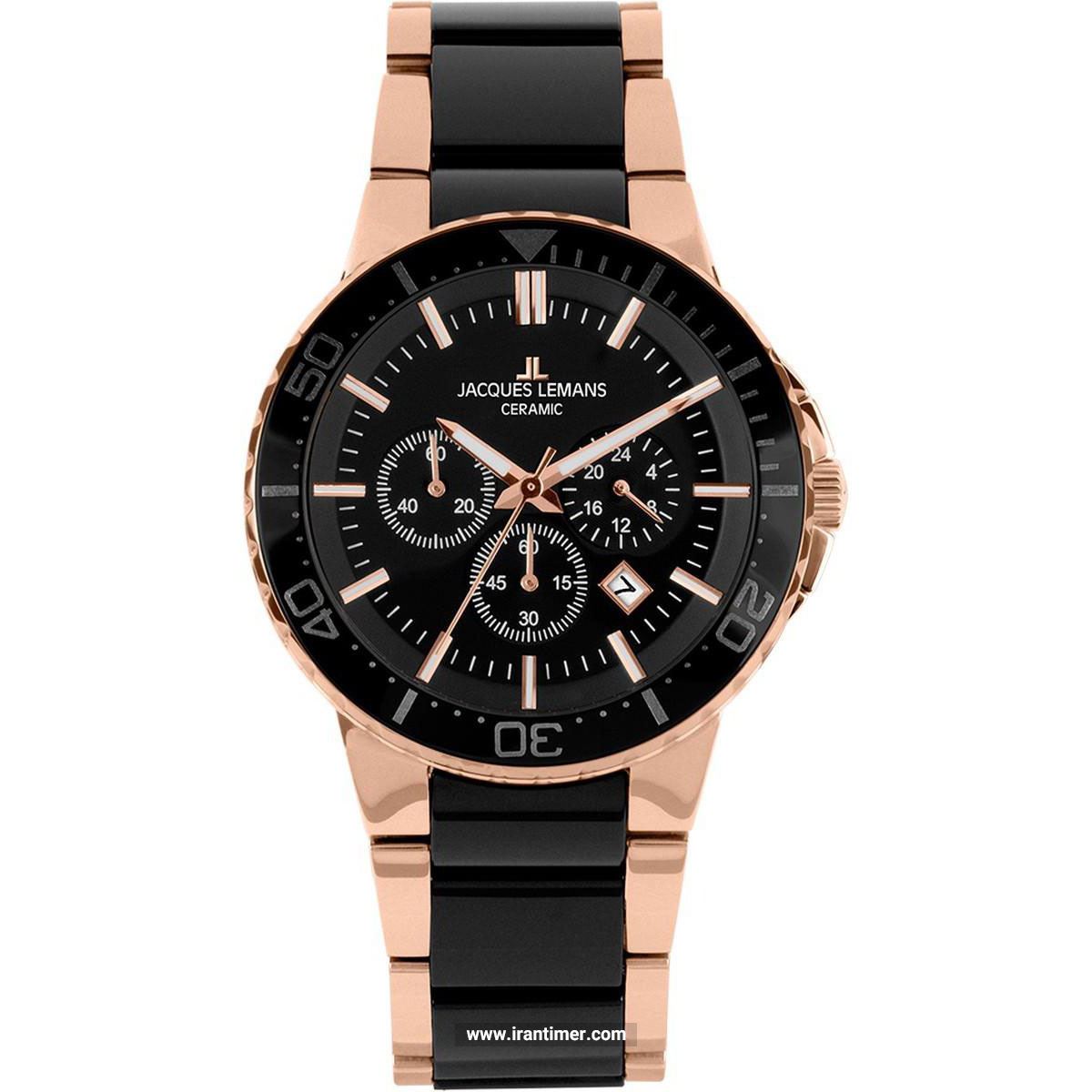 قیمت و خرید ساعت مچی مردانه ژاک لمن(JACQUES LEMANS) مدل 1-2166C کلاسیک | اورجینال و اصلی