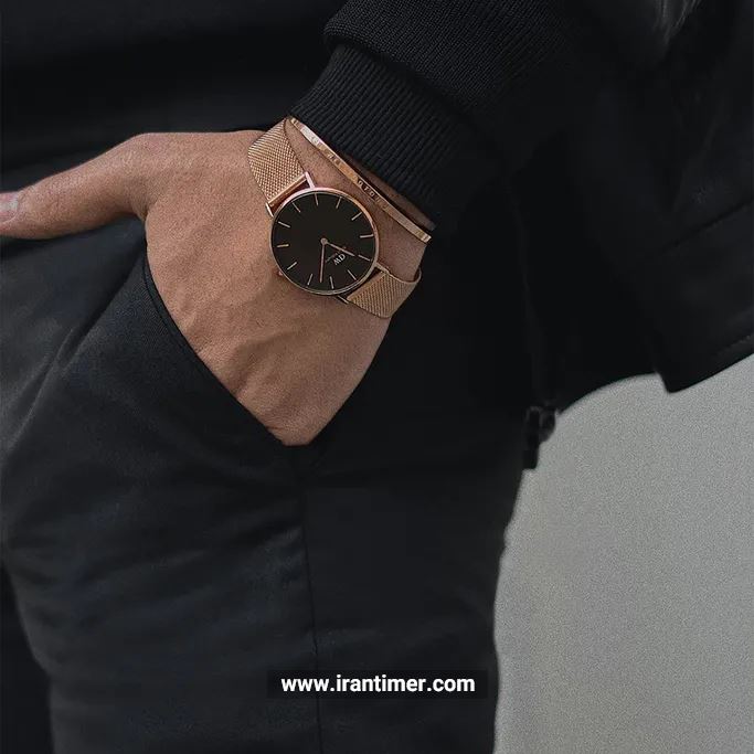 قیمت و خرید ساعت مچی مردانه زنانه دنیل ولینگتون(DANIEL WELLINGTON) مدل DW00100303 کلاسیک | اورجینال و اصلی
