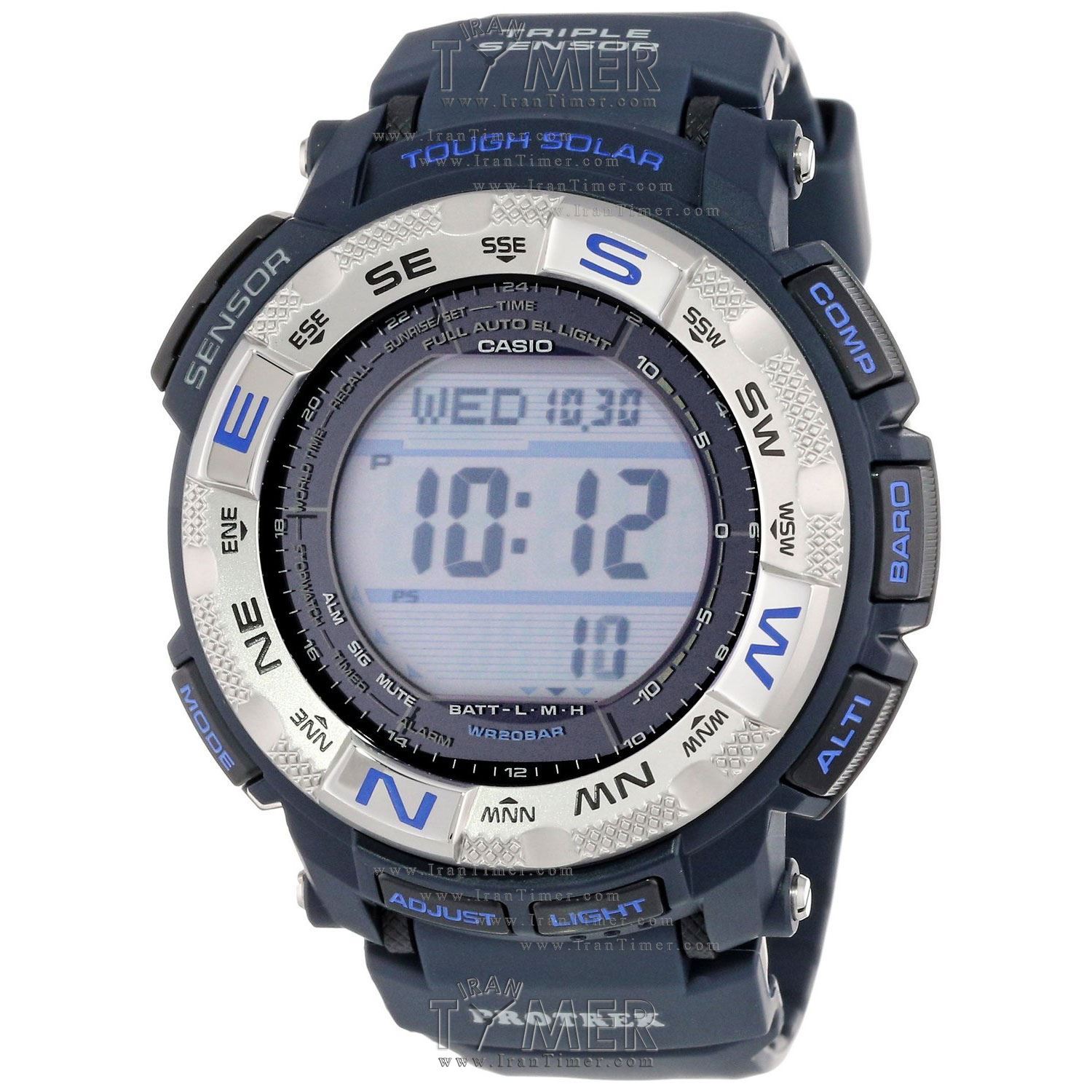 قیمت و خرید ساعت مچی مردانه کاسیو (CASIO) پروترک مدل PRG-260-2DR اسپرت | اورجینال و اصلی