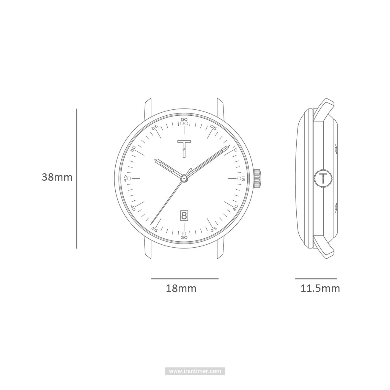 قیمت و خرید ساعت مچی مردانه تیلور(TYLOR) مدل TLAL001 کلاسیک | اورجینال و اصلی