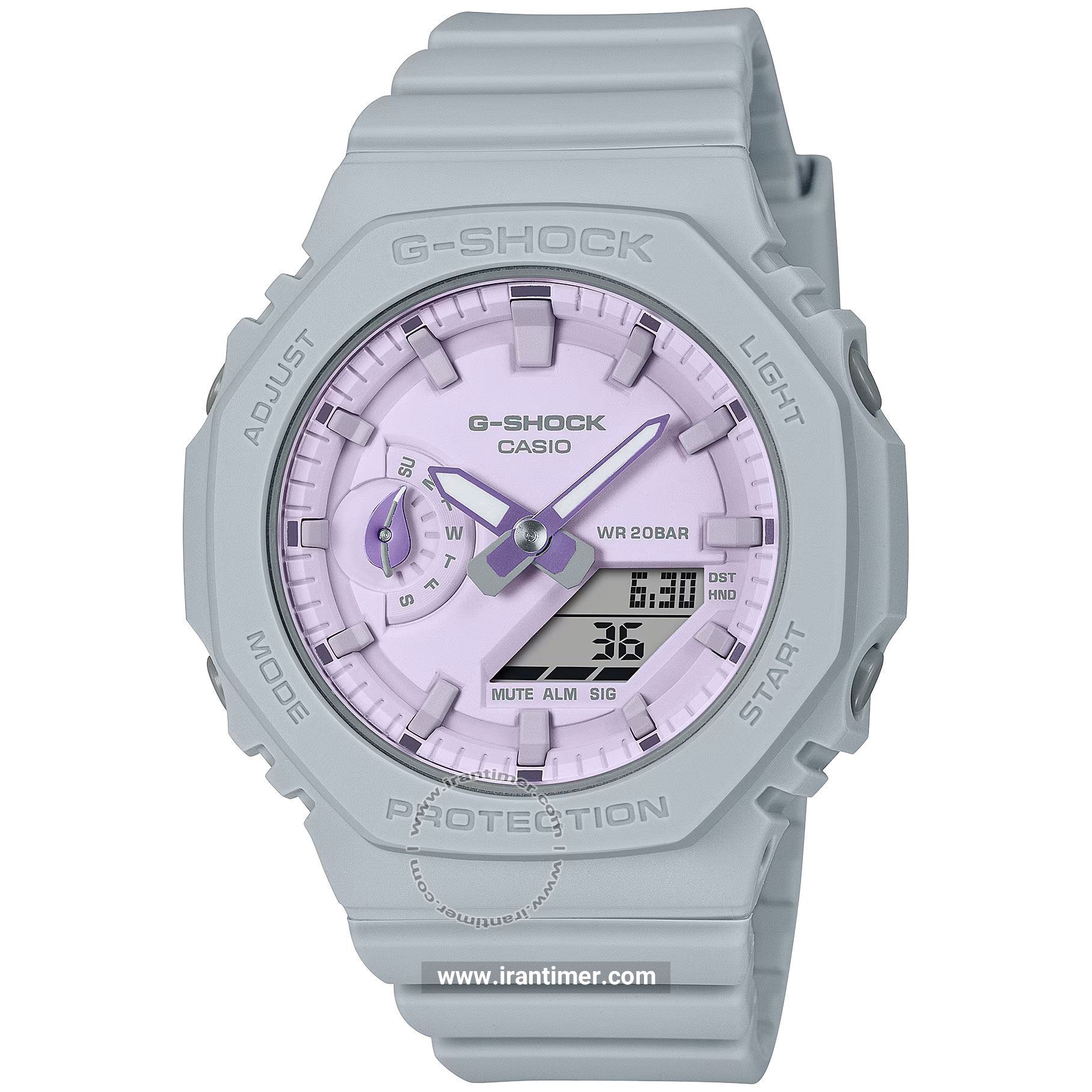 قیمت و خرید ساعت مچی زنانه کاسیو (CASIO) جی شاک مدل GMA-S2100NC-8A اسپرت | اورجینال و اصلی