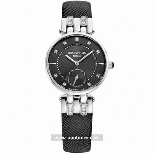 قیمت و خرید ساعت مچی زنانه رومانسون(ROMANSON) مدل RL9A10QLBWA32W-BK فشن | اورجینال و اصلی