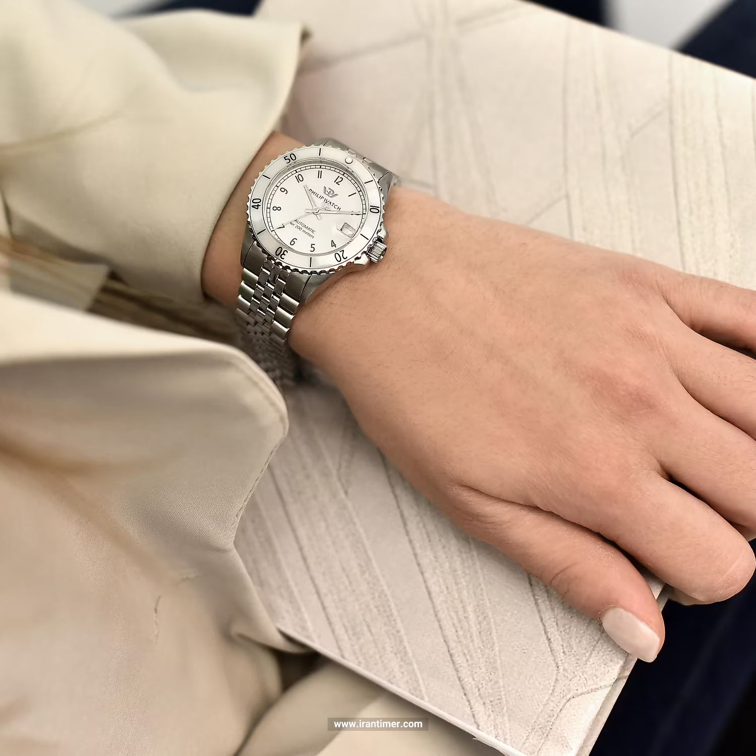 قیمت و خرید ساعت مچی زنانه فلیپ واچ(Philip Watch) مدل R8223216503 کلاسیک | اورجینال و اصلی