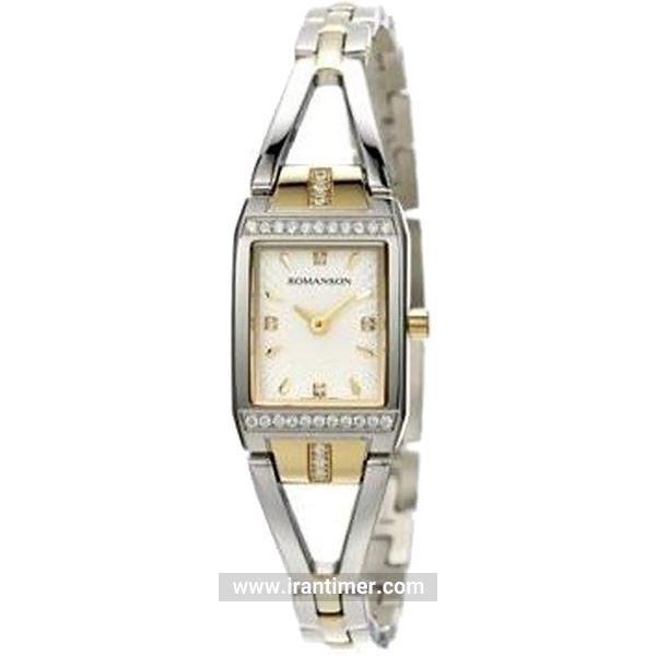قیمت و خرید ساعت مچی زنانه رومانسون(ROMANSON) مدل RM2651QL1CA11G-W فشن | اورجینال و اصلی