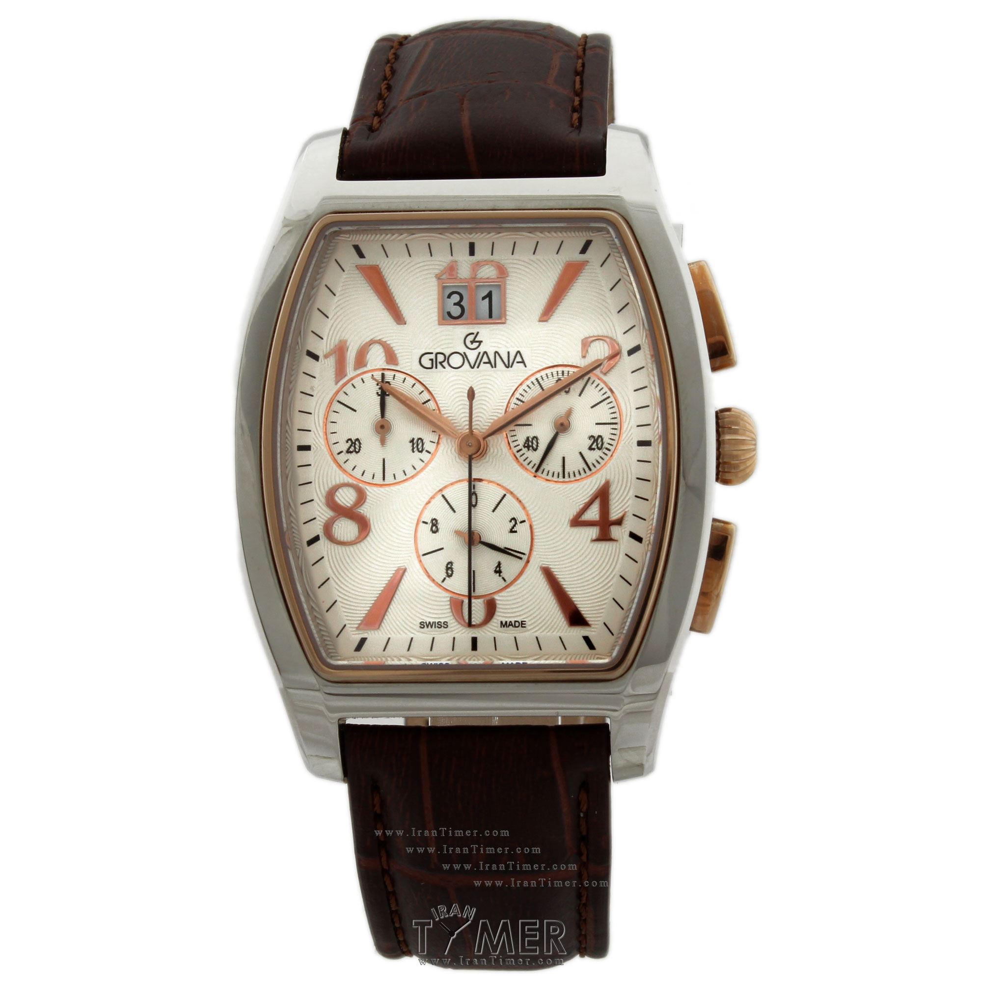 قیمت و خرید ساعت مچی مردانه گرووانا(GROVANA) مدل 2093-1612 کلاسیک | اورجینال و اصلی