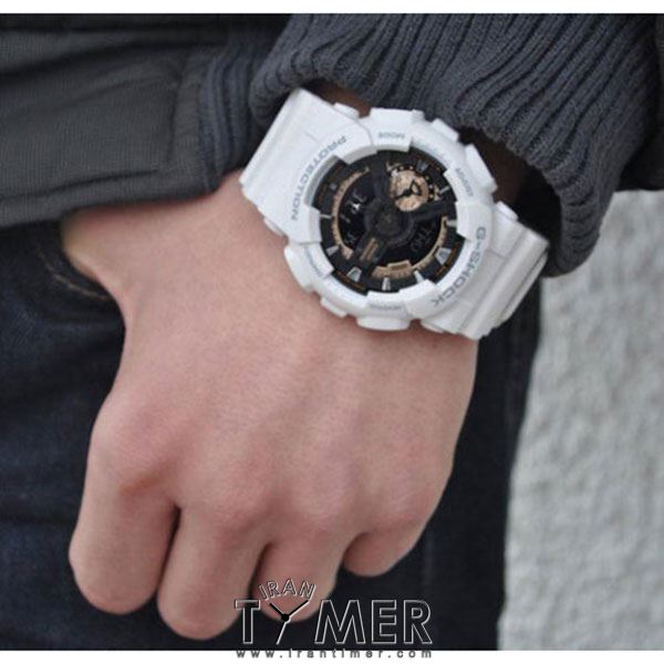 قیمت و خرید ساعت مچی مردانه کاسیو (CASIO) جی شاک مدل GA-110RG-7ADR اسپرت | اورجینال و اصلی