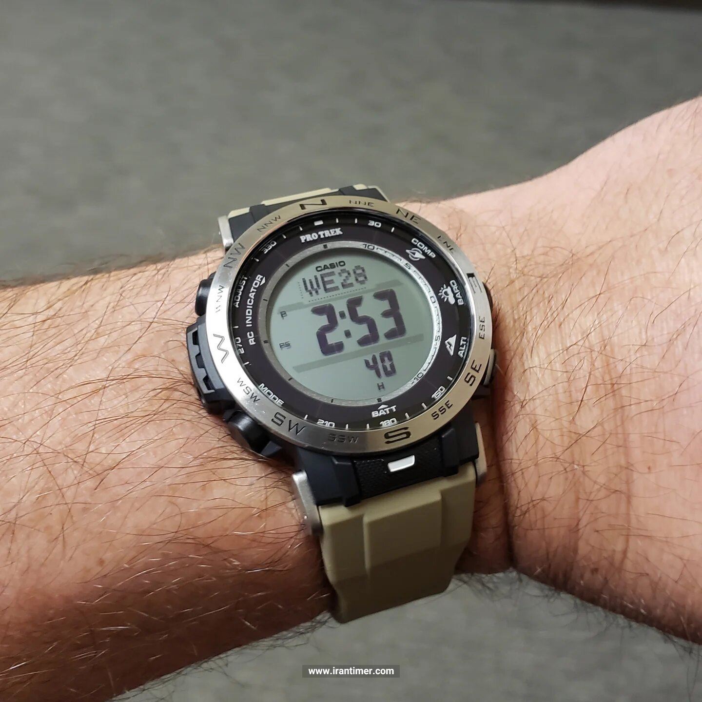 قیمت و خرید ساعت مچی مردانه کاسیو (CASIO) پروترک مدل PRW-30-5DR اسپرت | اورجینال و اصلی