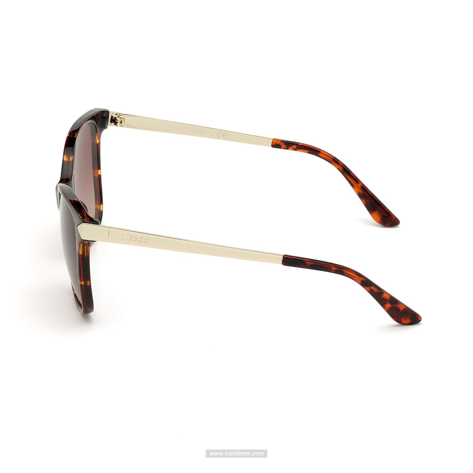 قیمت و خرید عینک آفتابی زنانه کلاسیک (guess) مدل GU 7657 52F 56 | اورجینال و اصلی