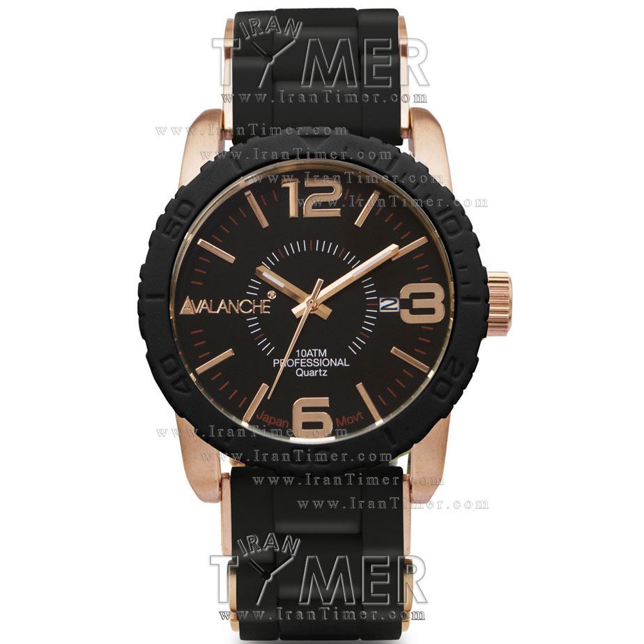 قیمت و خرید ساعت مچی مردانه اولانچ(AVALANCHE) مدل AV1024BKRG اسپرت | اورجینال و اصلی