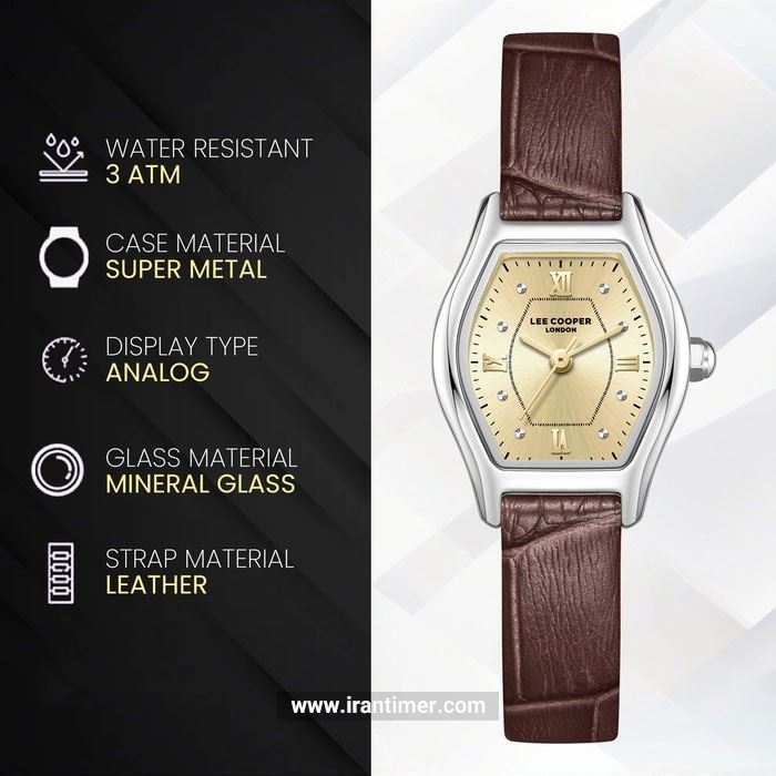 قیمت و خرید ساعت مچی زنانه لیکوپر(LEE COOPER) مدل LC08392.312 کلاسیک | اورجینال و اصلی
