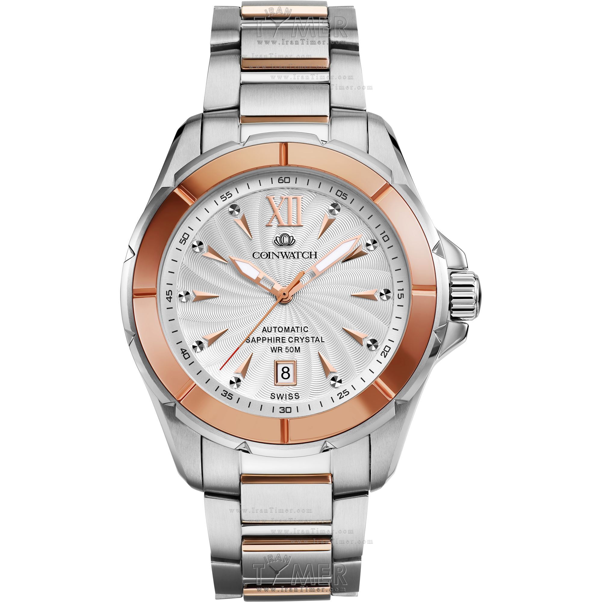 قیمت و خرید ساعت مچی مردانه کوین واچ(COINWATCH) مدل C120RWH کلاسیک | اورجینال و اصلی