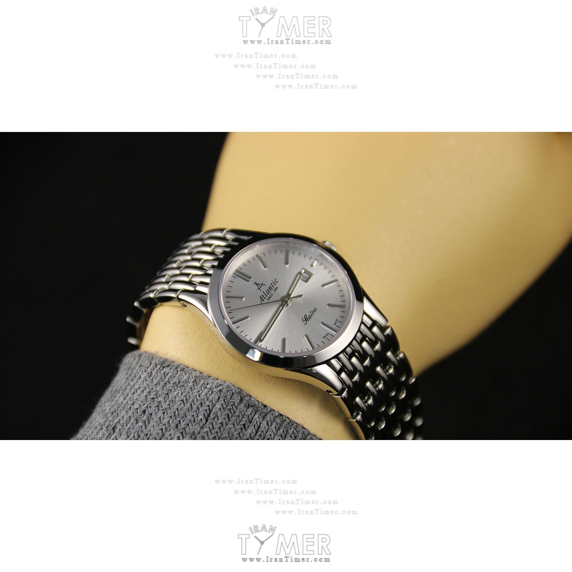 قیمت و خرید ساعت مچی زنانه آتلانتیک(ATLANTIC) مدل AC-22347.41.21 کلاسیک | اورجینال و اصلی