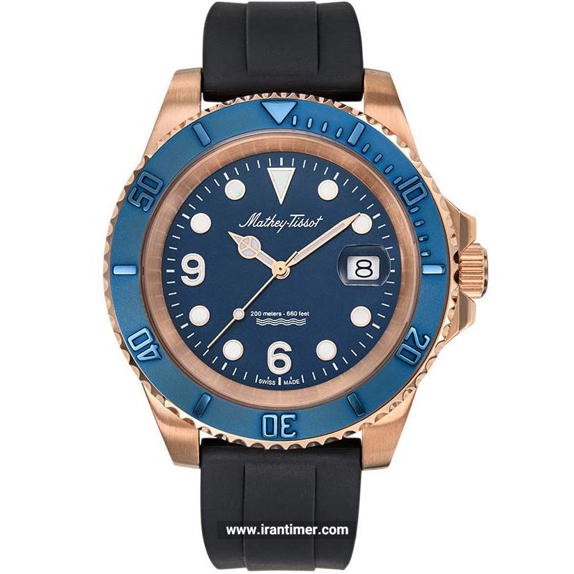 قیمت و خرید ساعت مچی مردانه متی تیسوت(MATHEY TISSOT) مدل H909PBU اسپرت | اورجینال و اصلی
