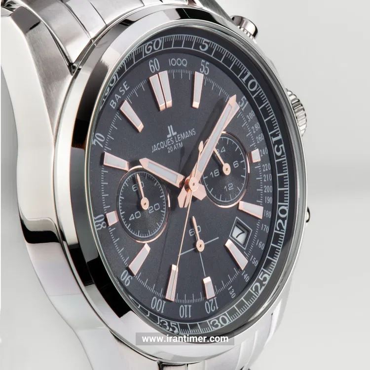 قیمت و خرید ساعت مچی مردانه ژاک لمن(JACQUES LEMANS) مدل 1-2117ZE کلاسیک | اورجینال و اصلی