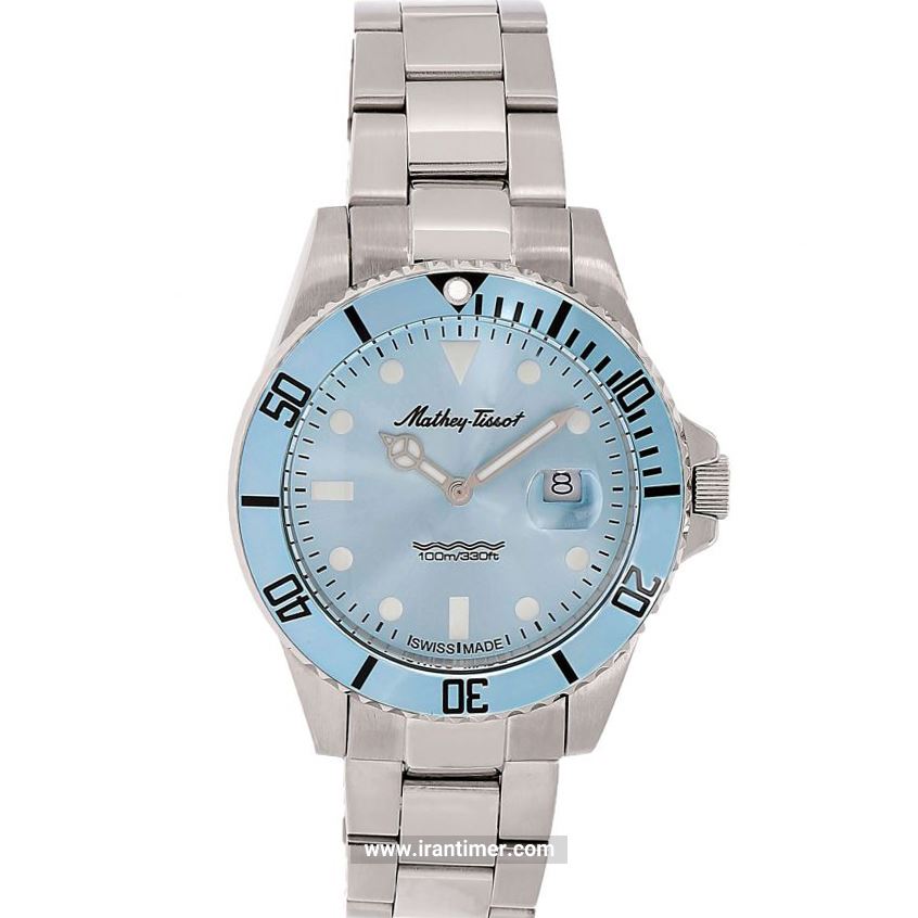 قیمت و خرید ساعت مچی مردانه متی تیسوت(MATHEY TISSOT) مدل H908ABU کلاسیک | اورجینال و اصلی