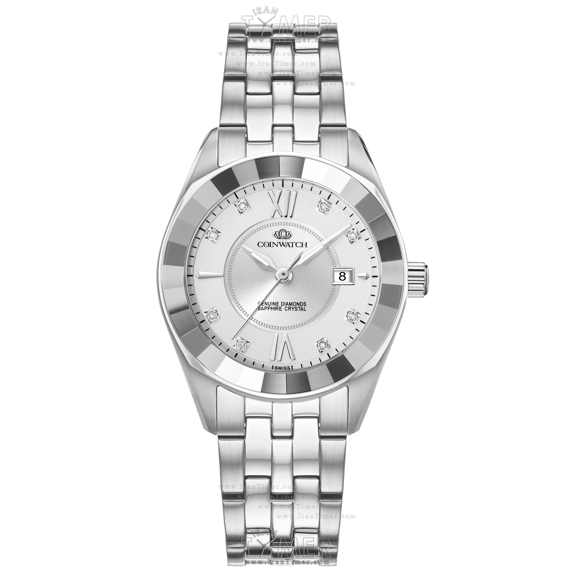 قیمت و خرید ساعت مچی زنانه کوین واچ(COINWATCH) مدل C156SWH کلاسیک | اورجینال و اصلی