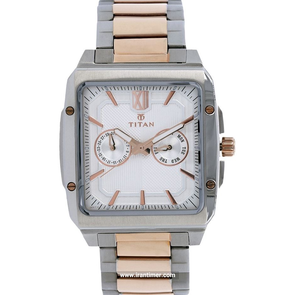 قیمت و خرید ساعت مچی مردانه تایتِن(TITAN) مدل T1689KM01 کلاسیک | اورجینال و اصلی