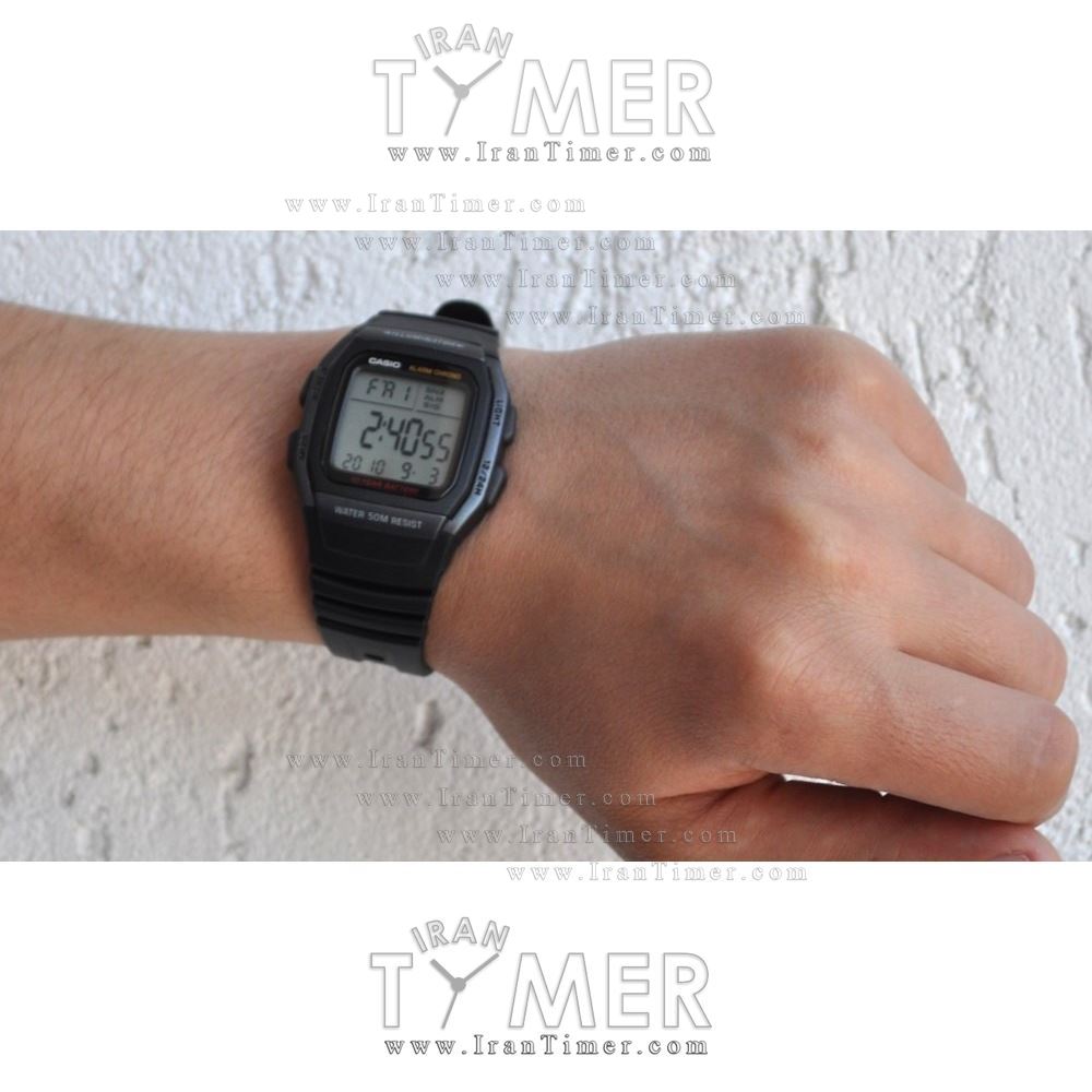 قیمت و خرید ساعت مچی مردانه کاسیو (CASIO) جنرال مدل W-96H-1BVDF اسپرت | اورجینال و اصلی