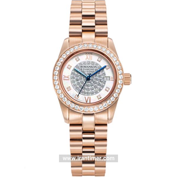قیمت و خرید ساعت مچی زنانه رومانسون(ROMANSON) مدل RM1B51QL1RMS6U-W فشن | اورجینال و اصلی